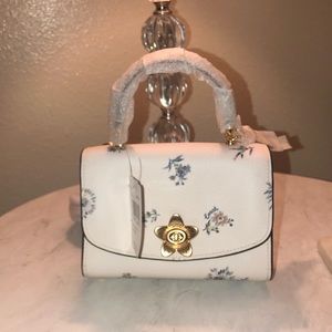 Coach Micro Tilly Dandelion Floral Bag